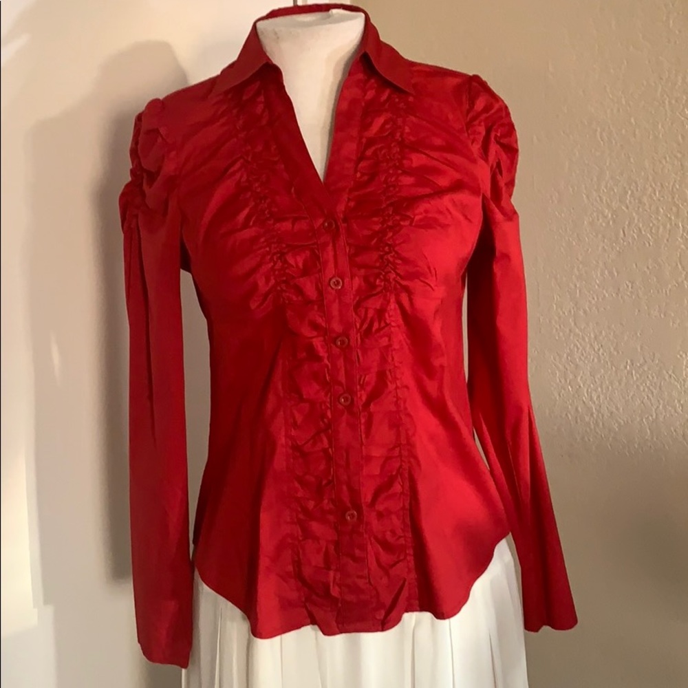 Espectacular Red Blouse
